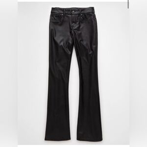 Brand new American eagle boot leather pants